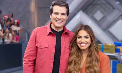 Gabriela Rocha no "Domingo Legal" (Créditos: Lê Taccilo/SBT