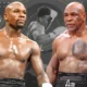 Foto Divulgação: Mike Tyson e Floyd Mayweather