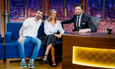 The Noite com Danilo Gentili recebe Dra. Tatiana Coelho e Bruno Drummond - (Lourival Ribeiro/SBT)